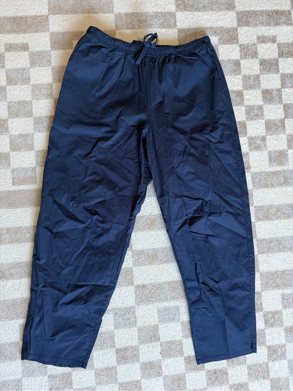 Splendid Navy Drawstring Straight-Leg Pants